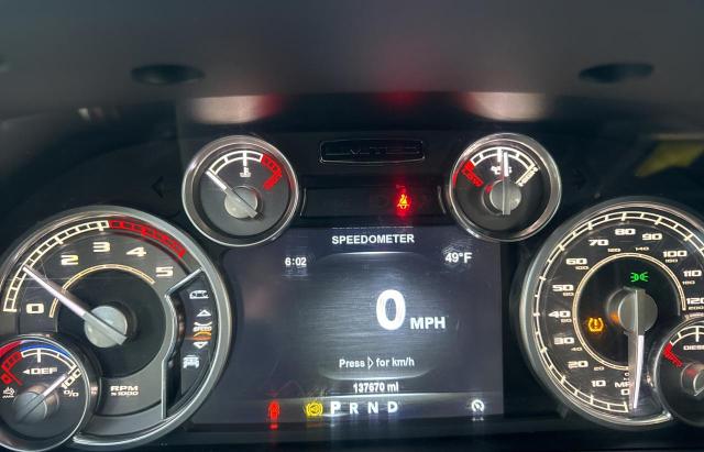 3C6UR5PL1FG611574 - 2015 RAM 2500 LONGHORN RED photo 8