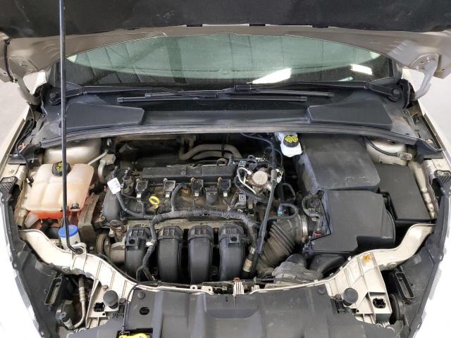 1FADP3F27HL326515 - 2017 FORD FOCUS SE TAN photo 11