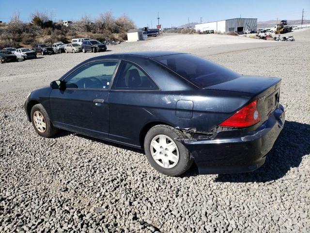 1HGEM22124L081052 - 2004 HONDA CIVIC DX VP Սև լուսանկար 2