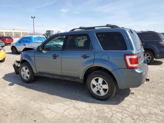 1FMCU0D78CKB01607 - 2012 FORD ESCAPE XLT BLUE photo 2