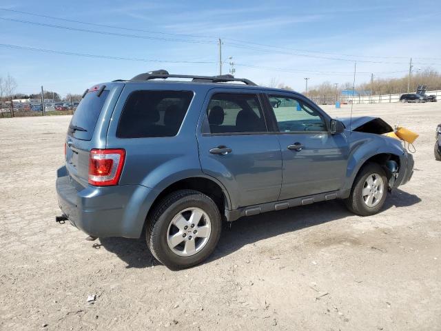 1FMCU0D78CKB01607 - 2012 FORD ESCAPE XLT BLUE photo 3