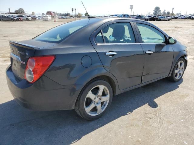 1G1JE5SB0F4211906 - 2015 CHEVROLET SONIC LTZ GRAY photo 3