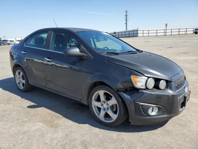 1G1JE5SB0F4211906 - 2015 CHEVROLET SONIC LTZ GRAY photo 4