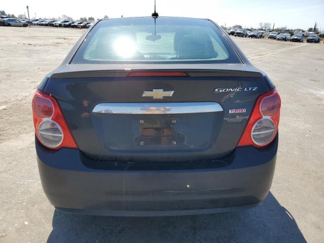 1G1JE5SB0F4211906 - 2015 CHEVROLET SONIC LTZ GRAY photo 6