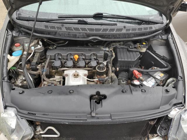 2HGFA16918H344318 - 2008 HONDA CIVIC EXL ნაცრისფერი ფოტო 11