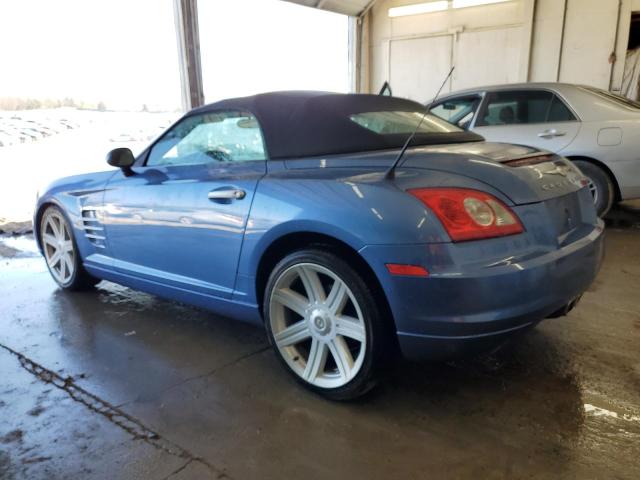 1C3LN65L08X075115 - 2008 CHRYSLER CROSSFIRE LIMITED BLUE photo 2