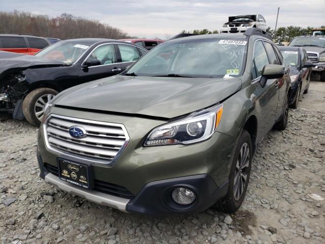 4S4BSENC4G3354448 - 2016 SUBARU OUTBACK 3.6R LIMITED GREEN photo 1