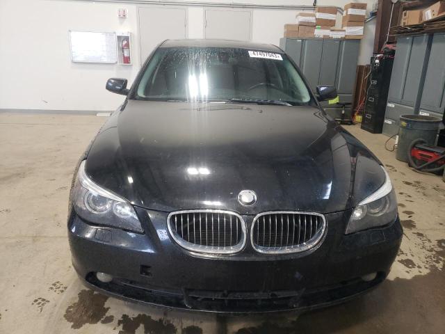 WBANF33526CS36151 - 2006 BMW 525 XI BLACK photo 5