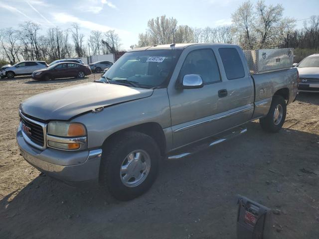 2GTEK19T021421341 - 2002 GMC NEW SIERRA K1500 BEIGE photo 1