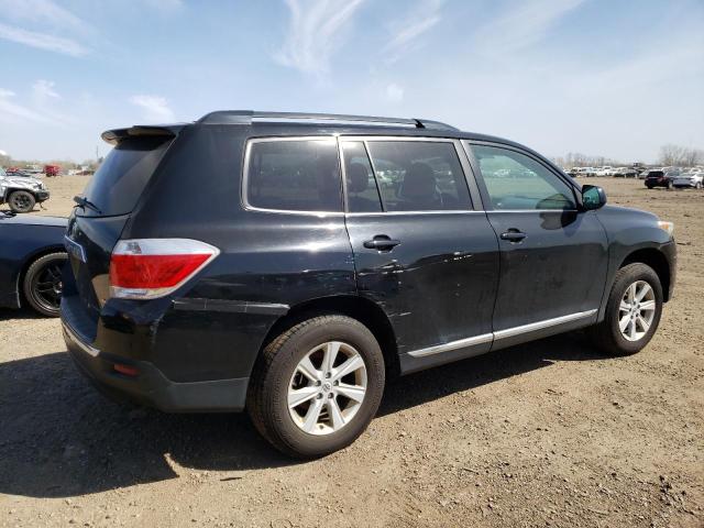 5TDBK3EH8CS150958 - 2012 TOYOTA HIGHLANDER BASE Қара фото 3