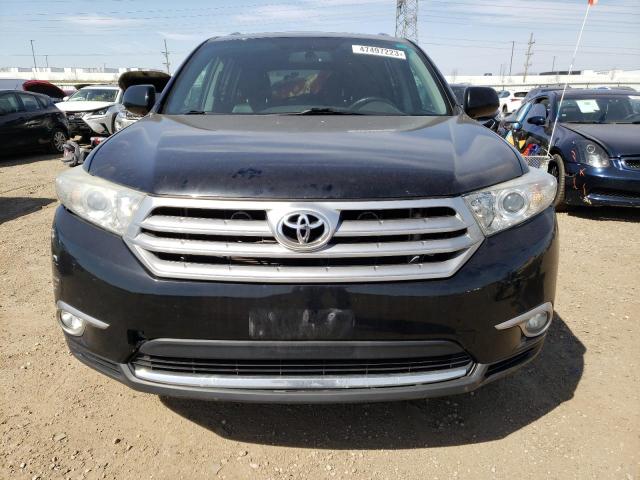 5TDBK3EH8CS150958 - 2012 TOYOTA HIGHLANDER BASE Қара фото 5