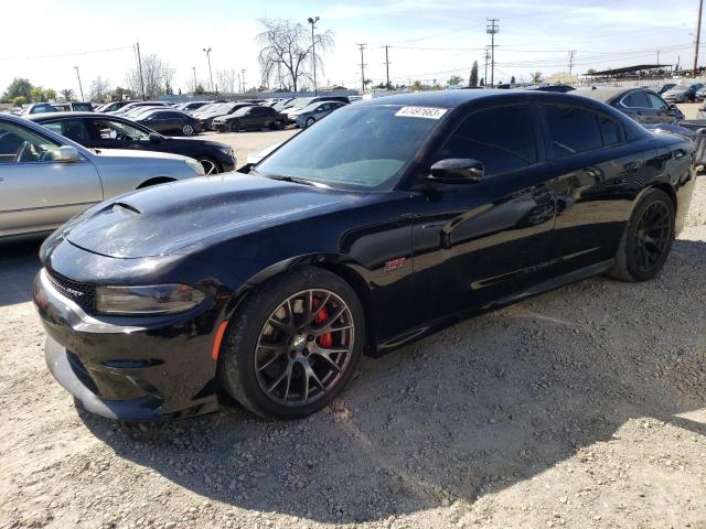 2C3CDXEJ3GH205351 - 2016 DODGE CHARGER SRT 392 BLACK photo 1