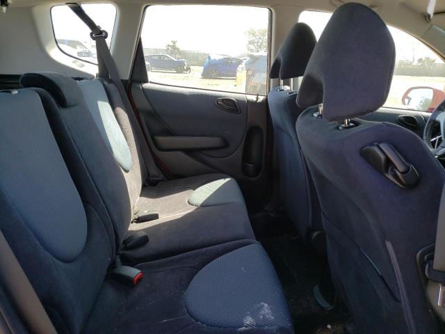 JHMGD38627S067158 - 2007 HONDA FIT S 红色 照片 10