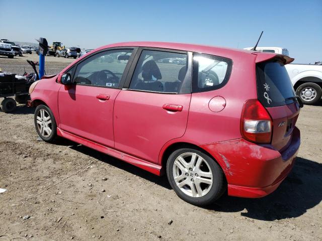 JHMGD38627S067158 - 2007 HONDA FIT S 红色 照片 2