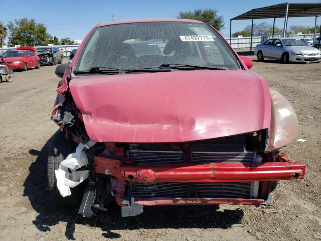 JHMGD38627S067158 - 2007 HONDA FIT S 红色 照片 5