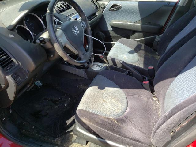 JHMGD38627S067158 - 2007 HONDA FIT S 红色 照片 7