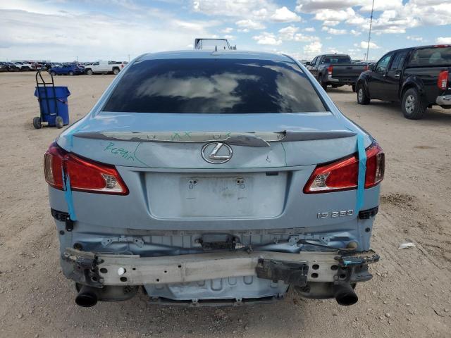 JTHBF5C25C5177554 - 2012 LEXUS IS 250 BLUE photo 6