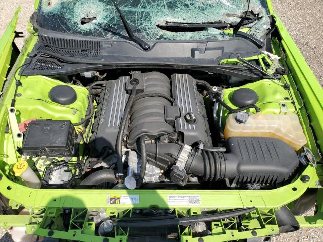 2C3CDZFJ5FH714219 - 2015 DODGE CHALLENGER R/T SCAT PACK GREEN photo 11