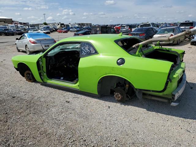 2C3CDZFJ5FH714219 - 2015 DODGE CHALLENGER R/T SCAT PACK GREEN photo 2