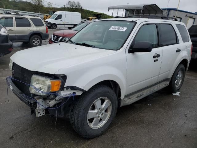 1FMCU0DG2CKB69322 - 2012 FORD ESCAPE XLT WHITE photo 1