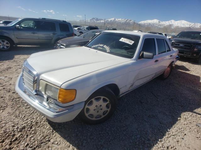 WDBCA35E3KA480241 - 1989 MERCEDES-BENZ 420 SEL WHITE photo 1