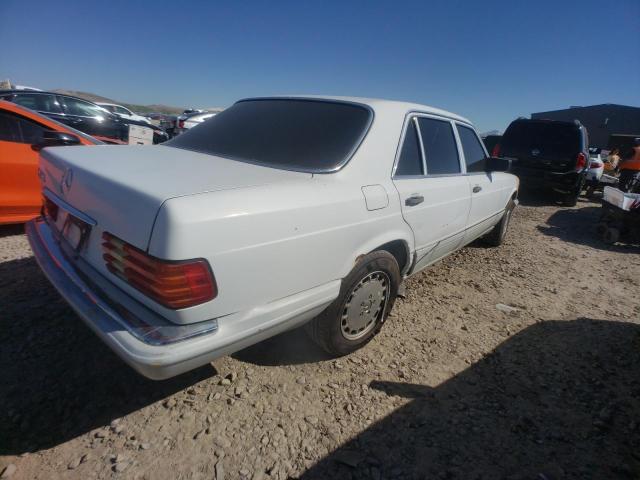 WDBCA35E3KA480241 - 1989 MERCEDES-BENZ 420 SEL WHITE photo 3