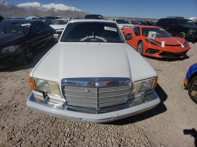 WDBCA35E3KA480241 - 1989 MERCEDES-BENZ 420 SEL WHITE photo 5