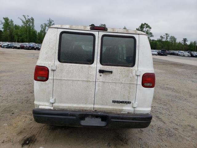 2B7HB11X62K140263 - 2002 DODGE RAM VAN B1500 WHITE photo 6