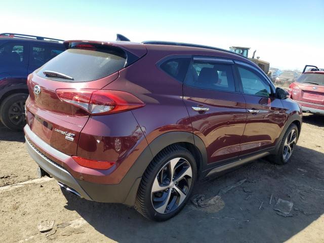 KM8J3CA21GU239469 - 2016 HYUNDAI TUCSON LIMITED BURGUNDY photo 3