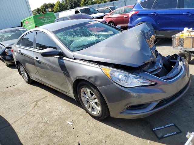 5NPEB4AC7CH372409 - 2012 HYUNDAI SONATA GLS GRAY photo 4