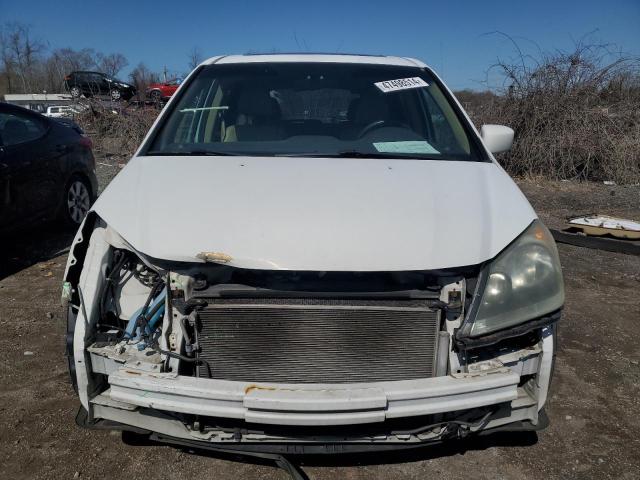 5FNRL3H61AB068514 - 2010 HONDA ODYSSEY EXL WHITE photo 5