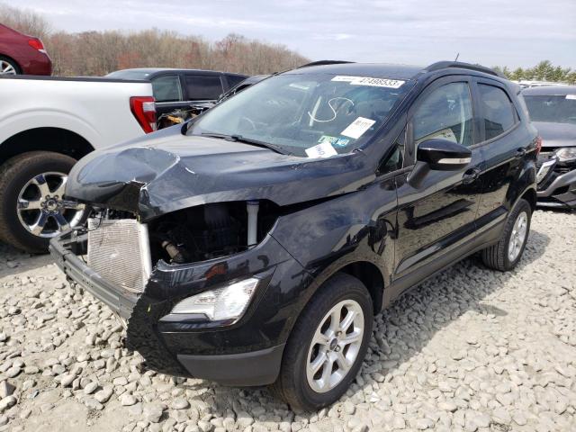 MAJ6S3GL5LC365773 - 2020 FORD ECOSPORT SE BLACK photo 1