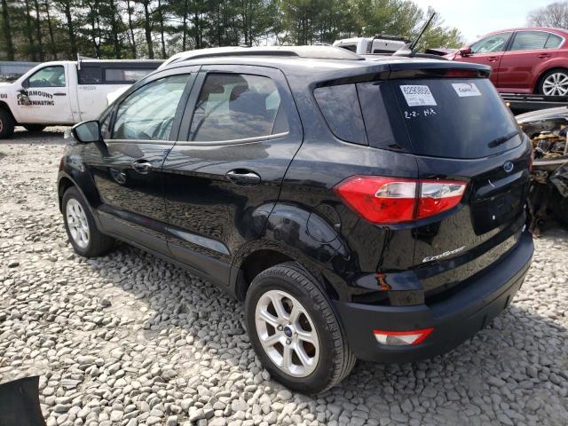 MAJ6S3GL5LC365773 - 2020 FORD ECOSPORT SE BLACK photo 2