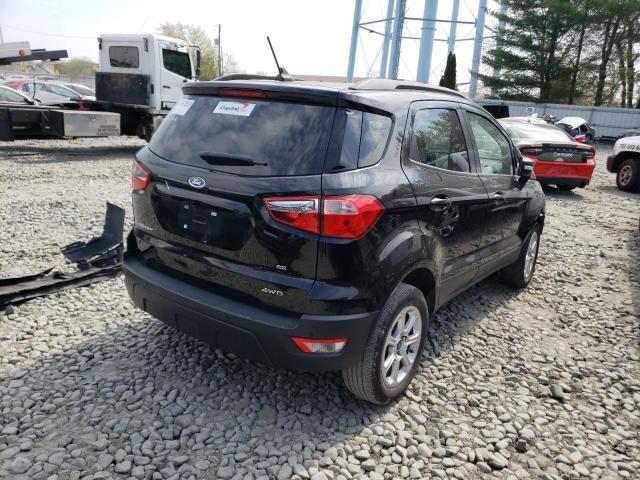 MAJ6S3GL5LC365773 - 2020 FORD ECOSPORT SE BLACK photo 3