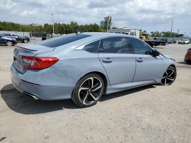 1HGCV1F40MA104777 - 2021 HONDA ACCORD SPORT SE GRAY photo 3