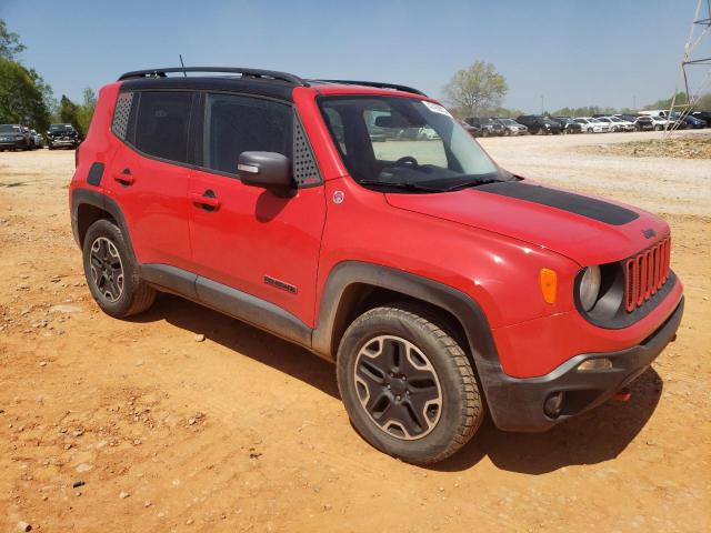 ZACCJBCTXGPD57640 - 2016 JEEP RENEGADE TRAILHAWK RED photo 4