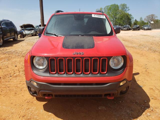 ZACCJBCTXGPD57640 - 2016 JEEP RENEGADE TRAILHAWK RED photo 5