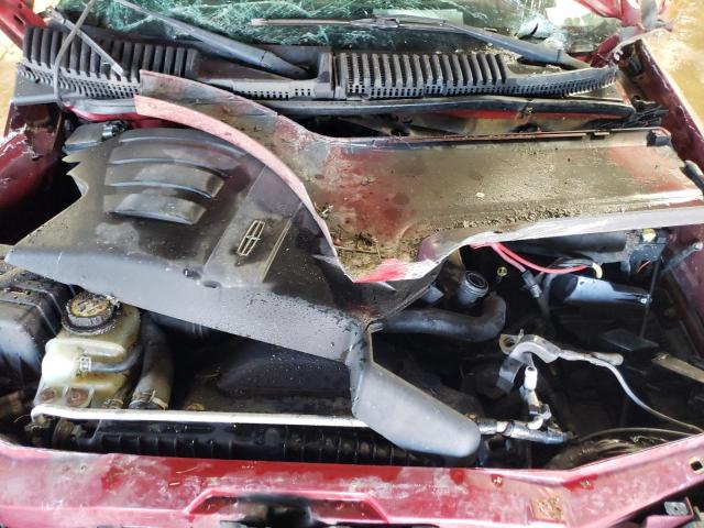 5LMEU88H94ZJ25026 - 2004 LINCOLN AVIATOR ბურგუნდია ფოტო 11