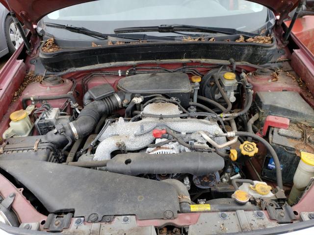 JF2SH6BCXAG799758 - 2010 SUBARU FORESTER XS Naranja foto 11