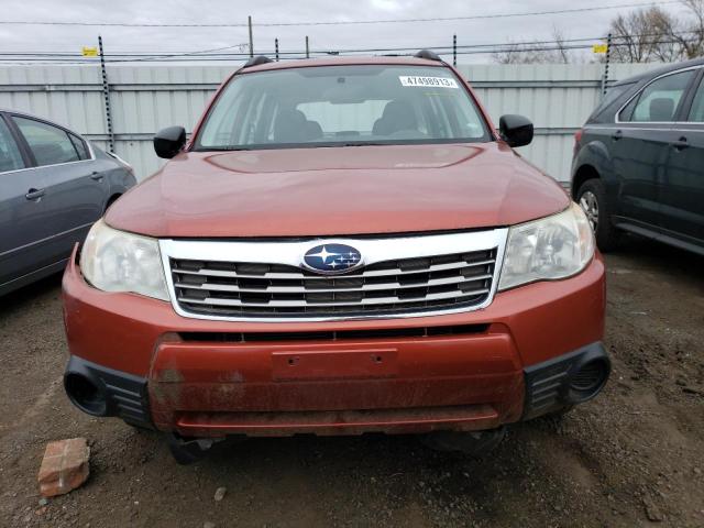 JF2SH6BCXAG799758 - 2010 SUBARU FORESTER XS ORANGE photo 5