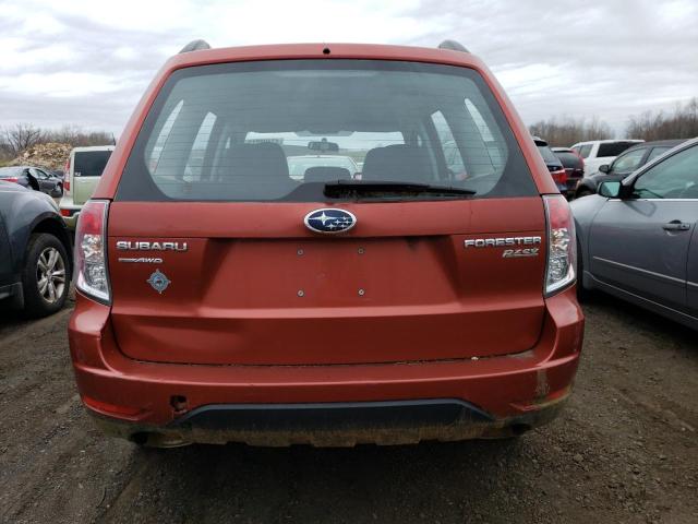 JF2SH6BCXAG799758 - 2010 SUBARU FORESTER XS Naranja foto 6