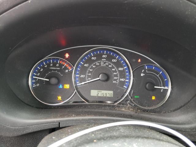 JF2SH6BCXAG799758 - 2010 SUBARU FORESTER XS Naranja foto 9