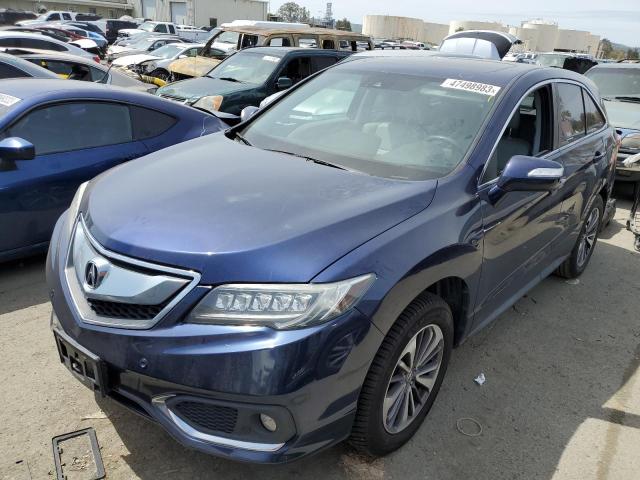 5J8TB4H70GL025202 - 2016 ACURA RDX ADVANCE BLUE photo 1