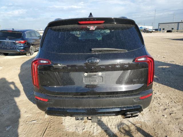 5XYP5DHC4MG157584 - 2021 KIA TELLURIDE SX BLACK photo 6