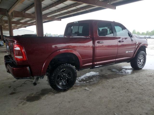 3C6UR5GL2NG127234 - 2022 RAM 2500 LONGHORN RED photo 3