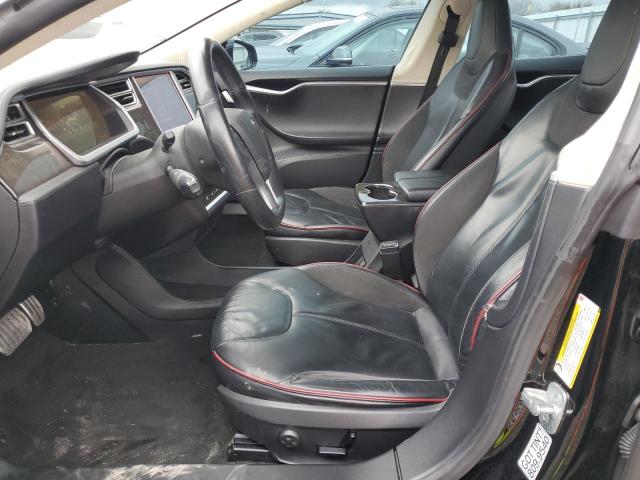 5YJSA1DP7DFP18056 - 2013 TESLA MODEL S შავი ფოტო 7