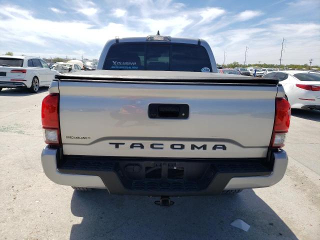 5TFAX5GN4KX147740 - 2019 TOYOTA TACOMA DOUBLE CAB SILVER photo 6