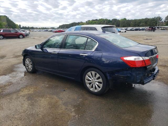 1HGCR2F84EA186883 - 2014 HONDA ACCORD EXL BLUE photo 2