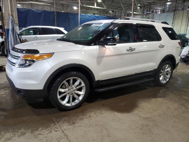 1FM5K8D80EGC56681 - 2014 FORD EXPLORER XLT WHITE photo 1