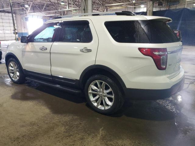 1FM5K8D80EGC56681 - 2014 FORD EXPLORER XLT WHITE photo 2